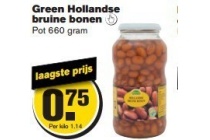 green hollandse bruine bonen