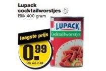 lupack cocktailworstjes