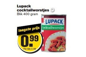 lupack cocktailworstjes
