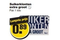 suikerklonten extra groot