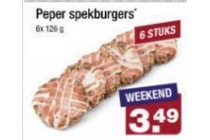 peper spekburgers
