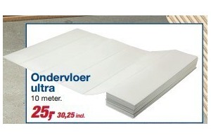 ondervloer ultra