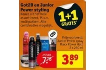 got2b en junior power styling