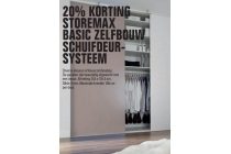 storemax basic zelfbouw schuideursysteem