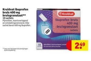 kruidvat ibuprofen bruis