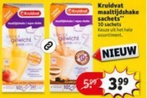 kruidvat maaltijdshake sachets