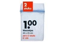 waszakjes 40 x 25 cm set en agrave 2 stuks en euro 1 00