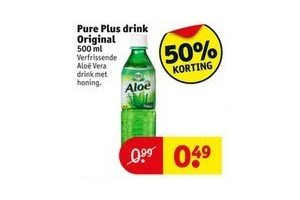 pure plus drink original 500 ml en euro 0 49