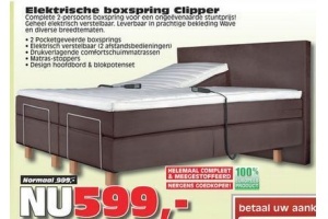 elektrische boxspring clipper