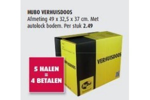 hubo verhuisdoos