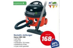 numatic stofzuiger henry hrv 180