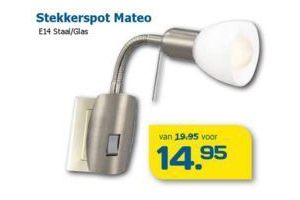 stekkerspot mateo