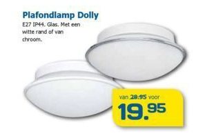 plafondlamp dolly