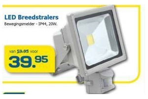 led breedstralers 20w