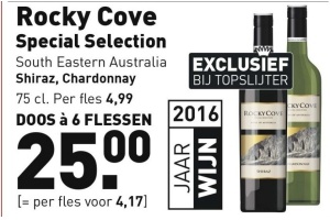 rocky cove special selection wijnen