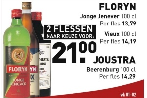 2 flessen naar keuze