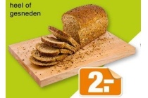 dubbel donker volkoren brood