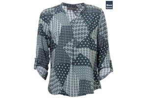 blouse met allover print