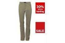 dames cool dye 5 pocket broek