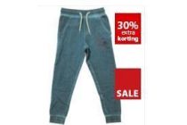 jongens broek joggingstof cool dye