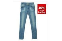 meisjes skinny stretch jeans