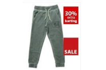 jongens broek joggingstof cool dye