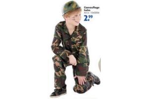 camouflage verkleedpak
