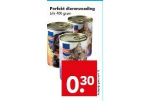 perfekt dierenvoeding