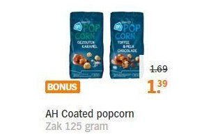 ah coated popcorn