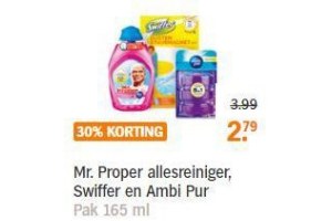mr proper allesreiniger swiffer en ambi pur