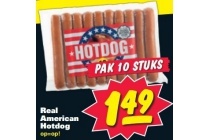 real american hotdog