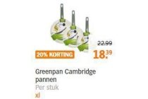 greenpan cambridge pannen