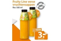 fruity line verse vruchtensappen