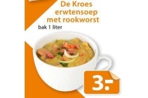 erwtensoep met rookworst