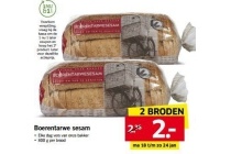 boerentarwe sesam