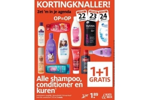 alle shampoo conditioner en kuren
