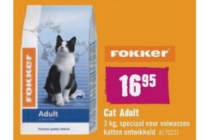 fokker cat adult