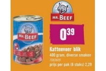 mr beef kattenvoer