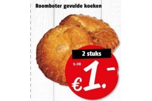 roomboter gevulde koeken