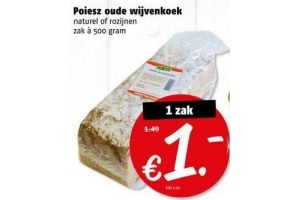 poiesz oude wijvenkoek