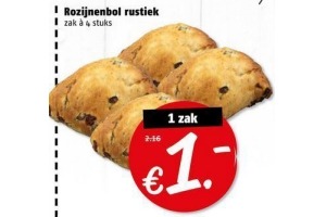 rozijnenbol rustiek