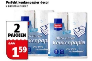 perfekt keukenpapier decor