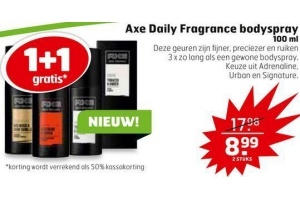 axe daily fragrance bodyspray
