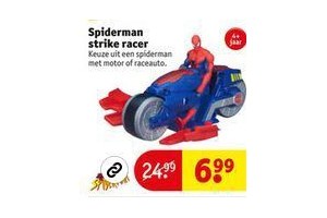 spiderman strike racer