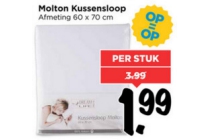 molton kussensloop