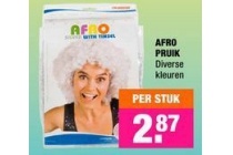 afro pruik