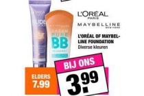 l or en eacute al of maybelline foundation