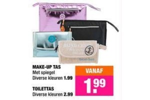 make up tas of toilettas