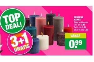 rustieke kaars