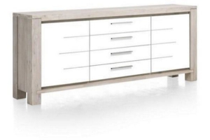 multiplus dressoir 2 deuren 2 laden 210 cm